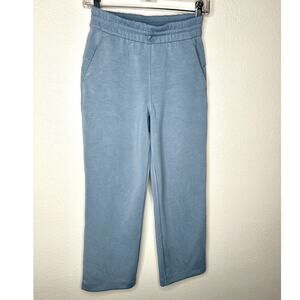 Lululemon Softstreme Pale Blue High Rise Drawstring Lounge Pant Size 2 Oversize
